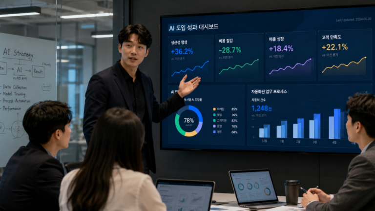 AI 쇼핑몰 커머스 대표님, 영업이익 격차 가르는 AI 도입의 비밀