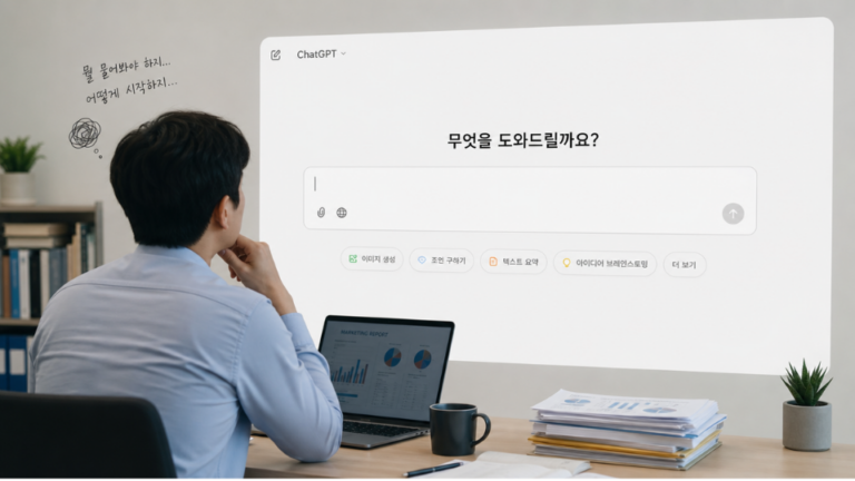 챗GPT프롬프트, 제발 공부하지 마세요 — 실무는 ‘클릭’과 ‘복붙’이면 충분합니다