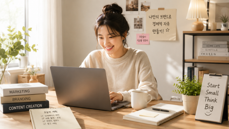 ‘집에서 하는 부업 현실 가이드’  초기 자본 0원, 하루 2시간으로 월 100만 원에 도전